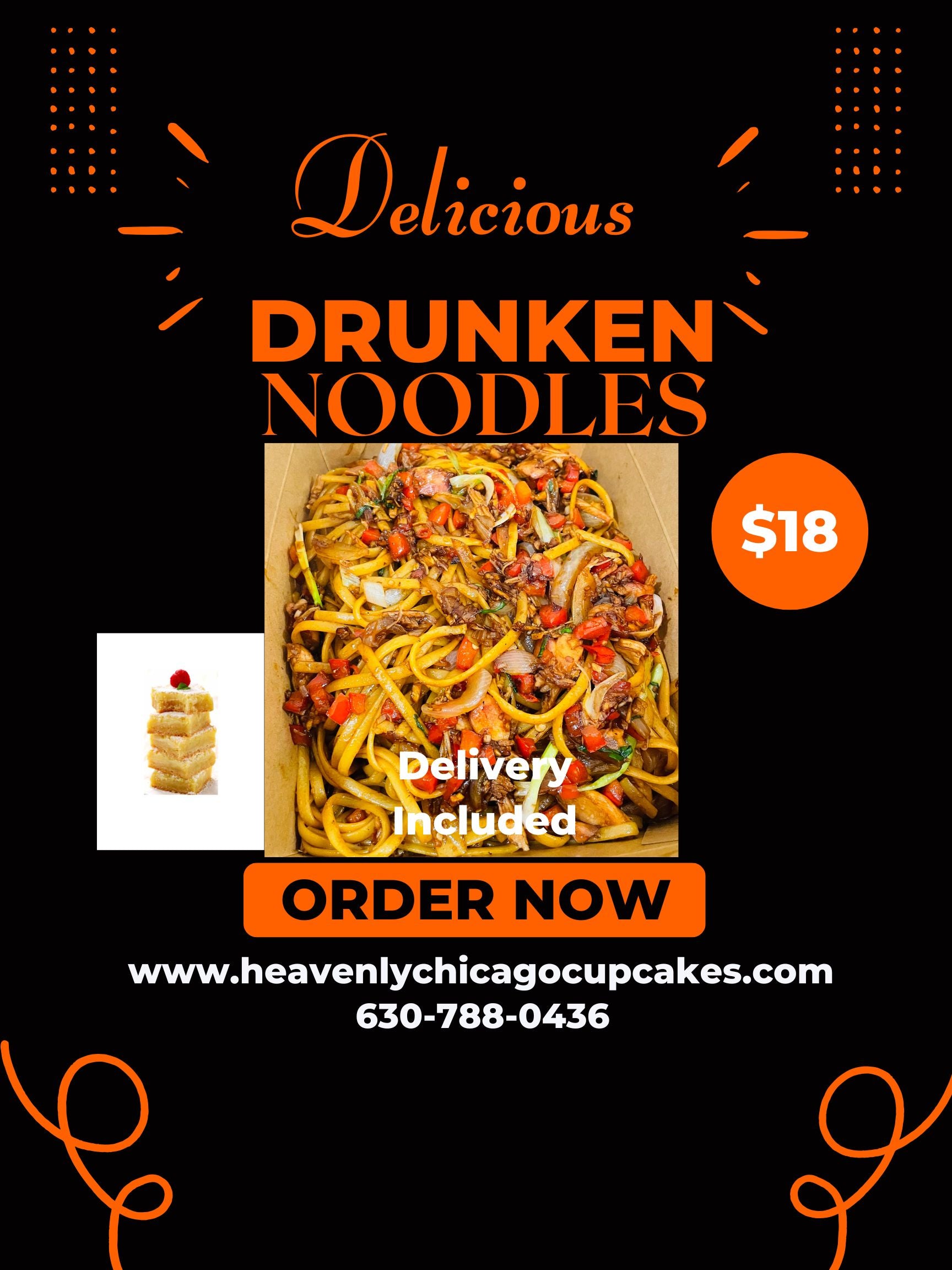 Catering: LUNCH: Drunken Noodles Combo