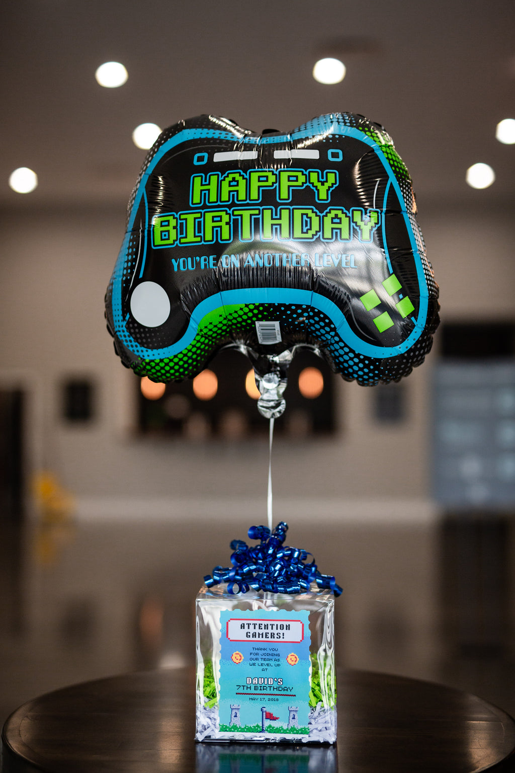 Gift Box - Ballloon & Cookies, Clear