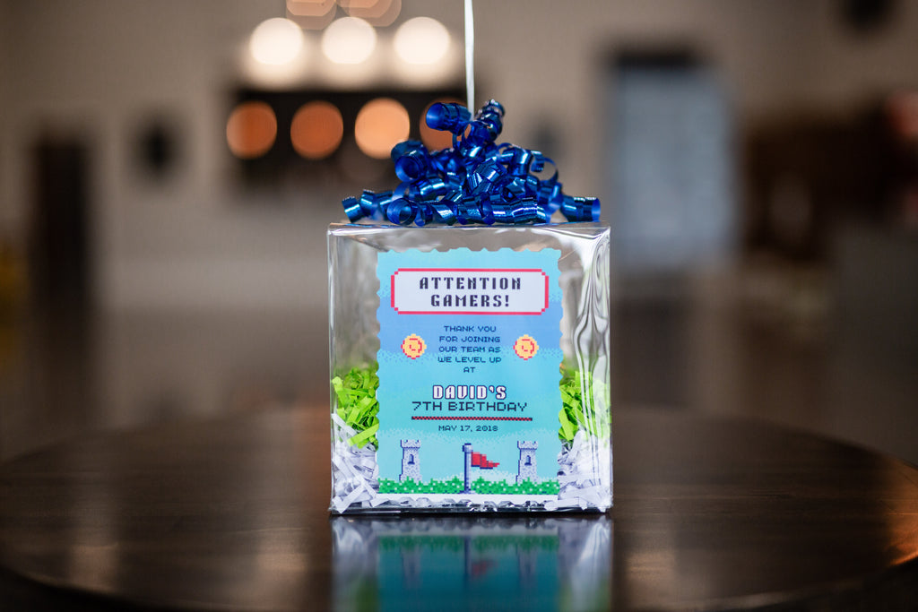 Gift Box - Ballloon & Cookies, Clear