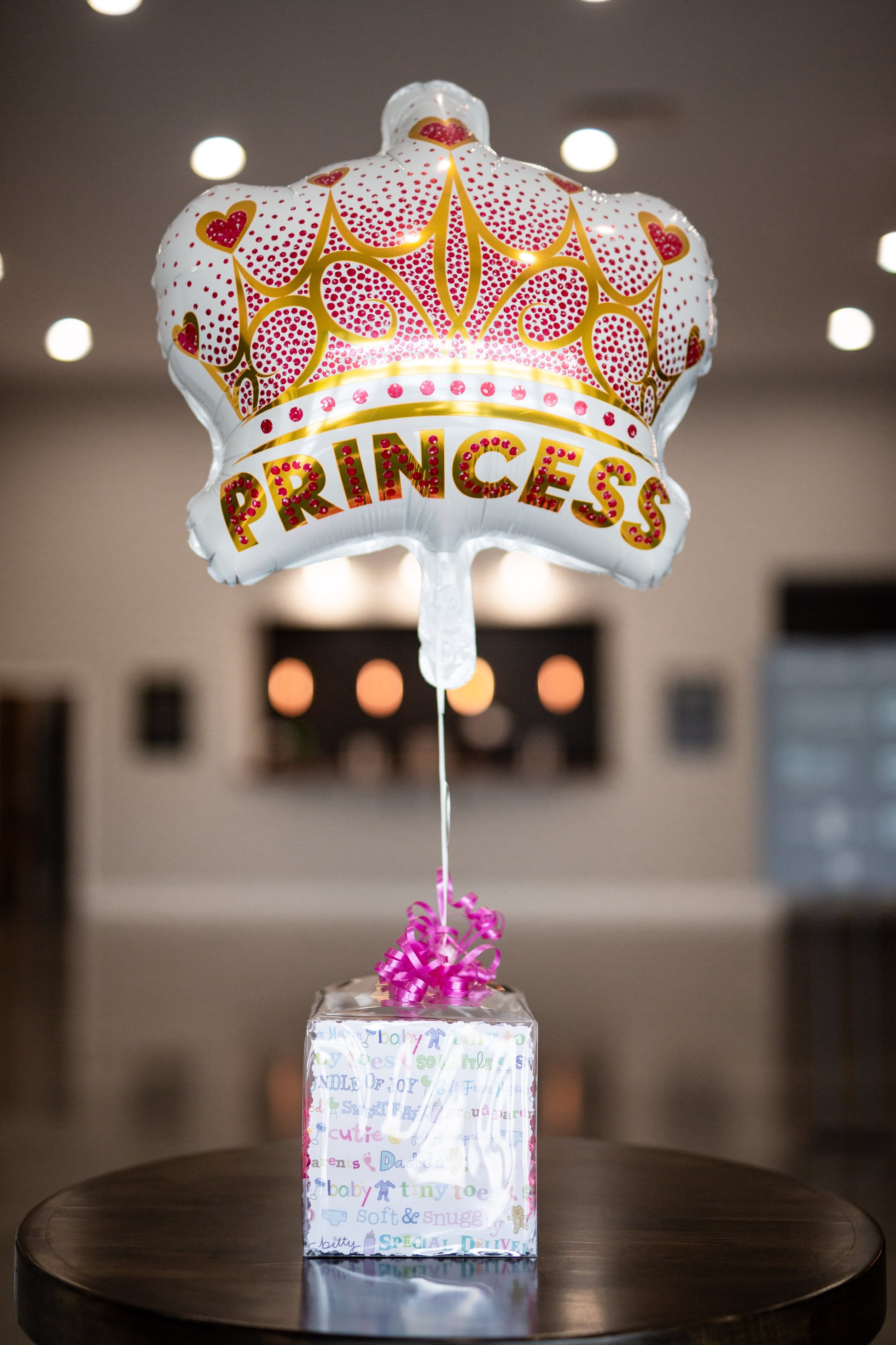 Gift Box - Ballloon & Cookies, Clear