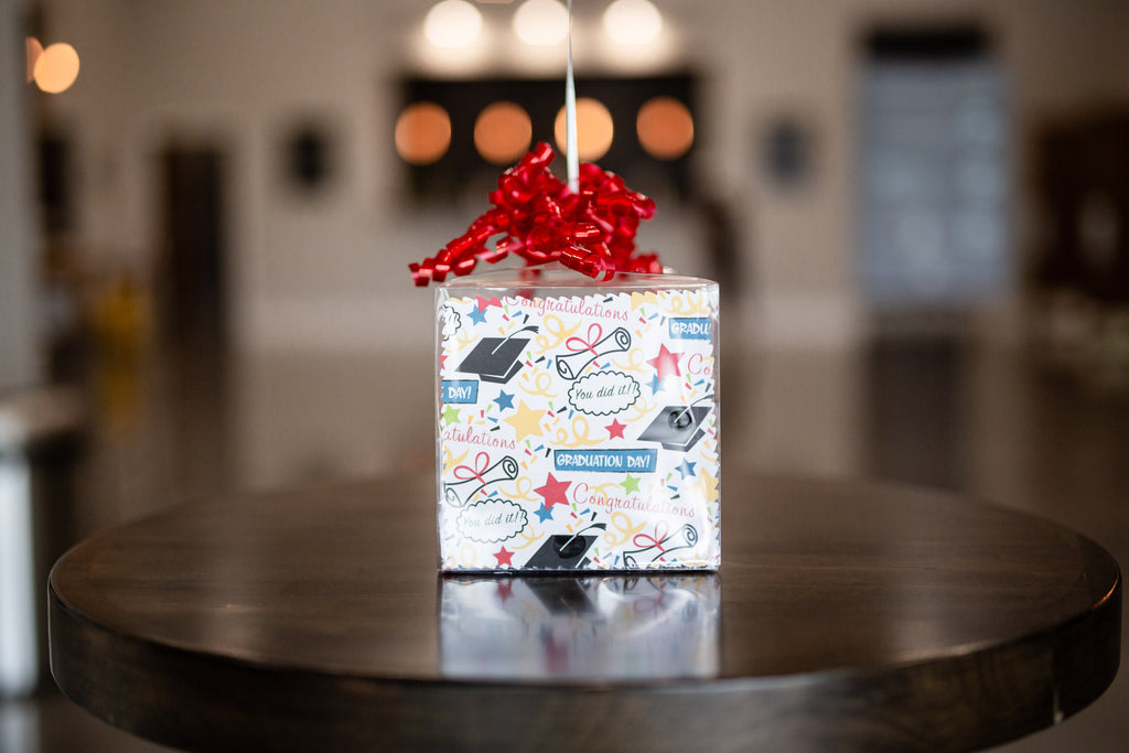 Gift Box - Ballloon & Cookies, Clear