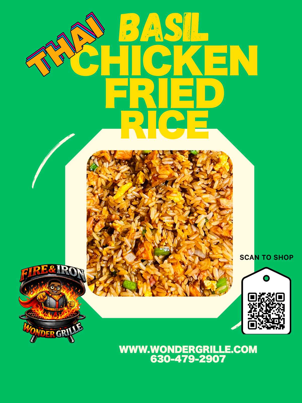 Catering: On-Premise Today: Thai Basil Chicken Fried Rice
