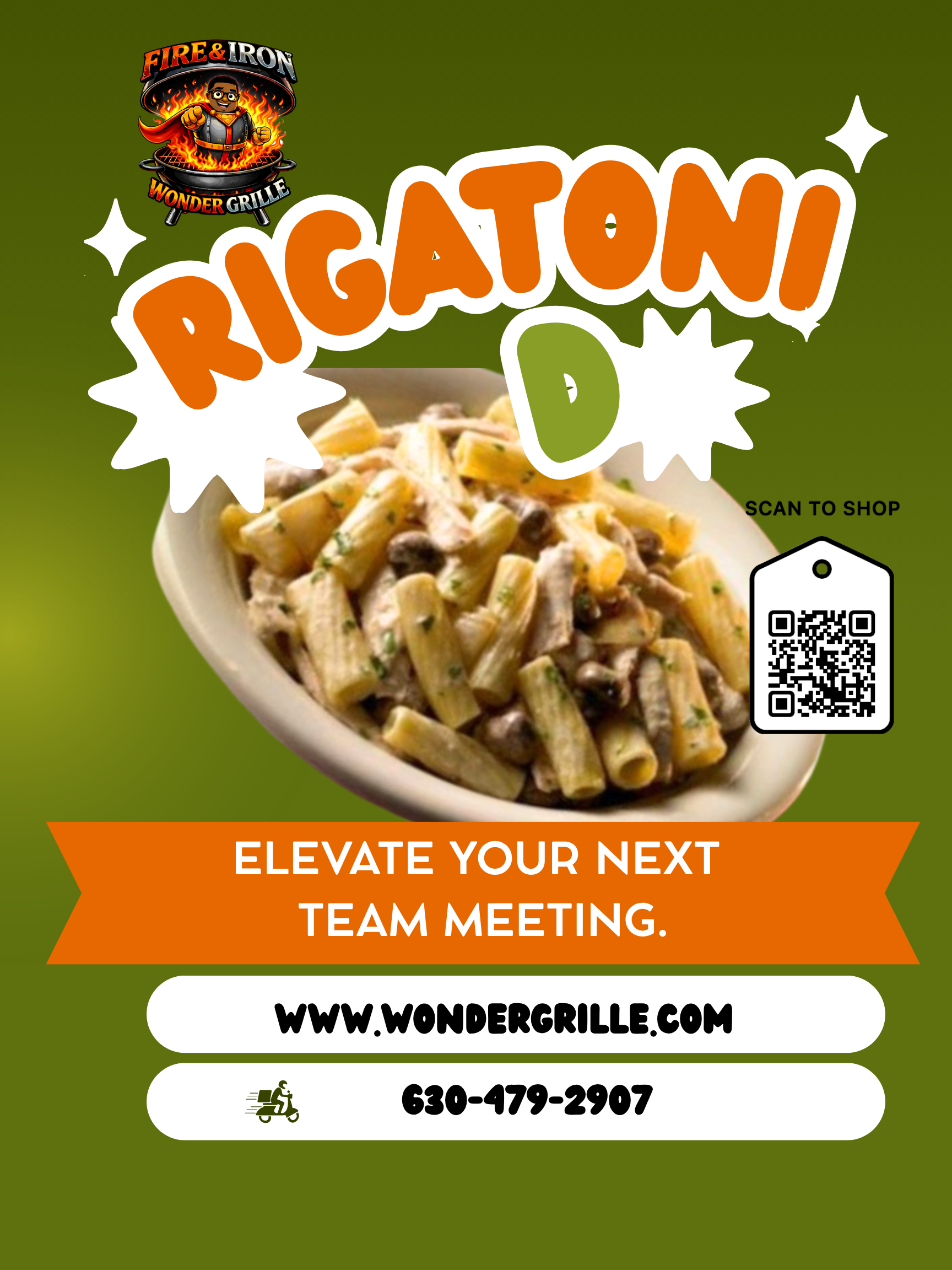 Catering: The Signature Chicken Rigatoni
