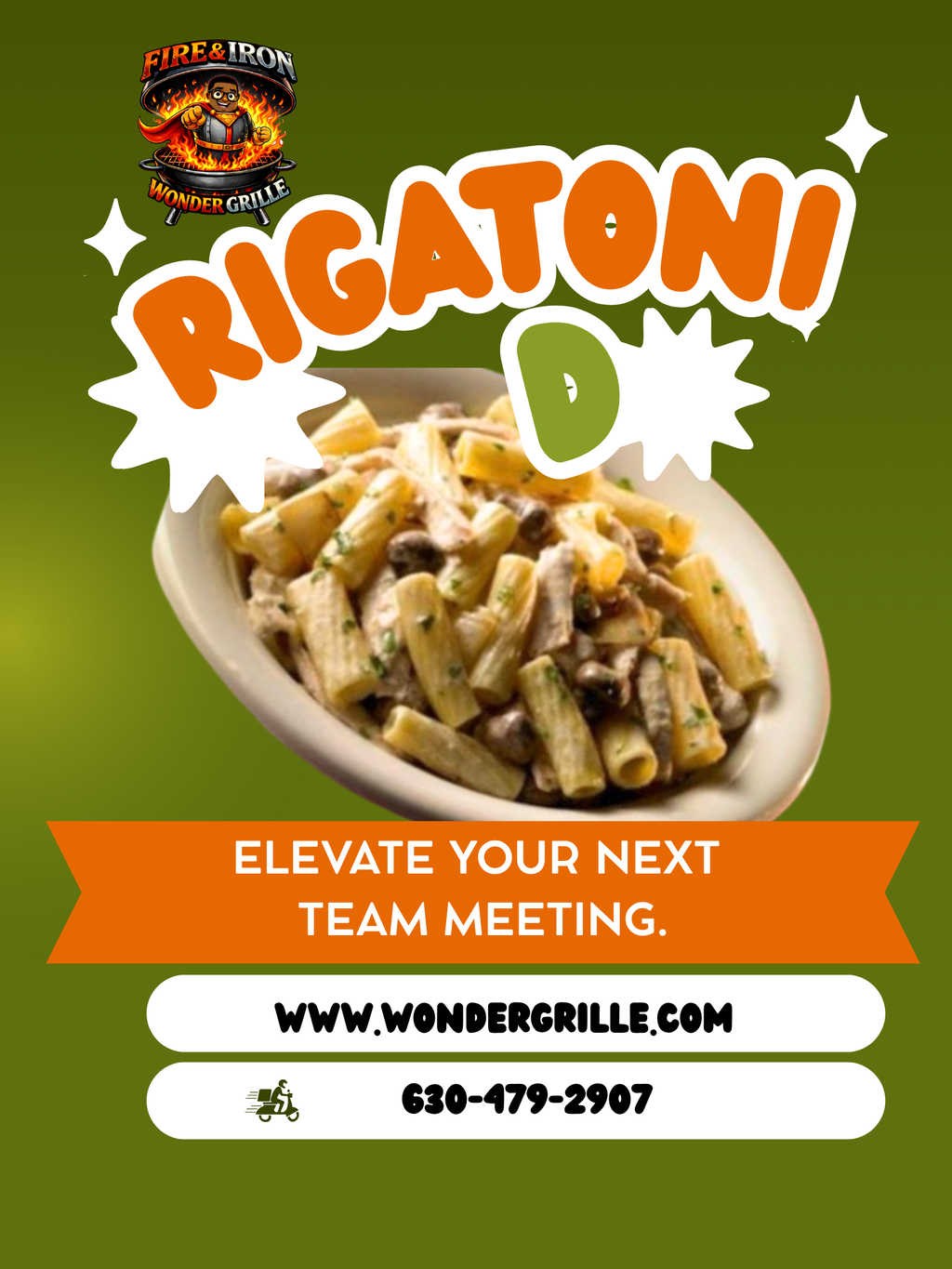 Catering: The Signature Chicken Rigatoni