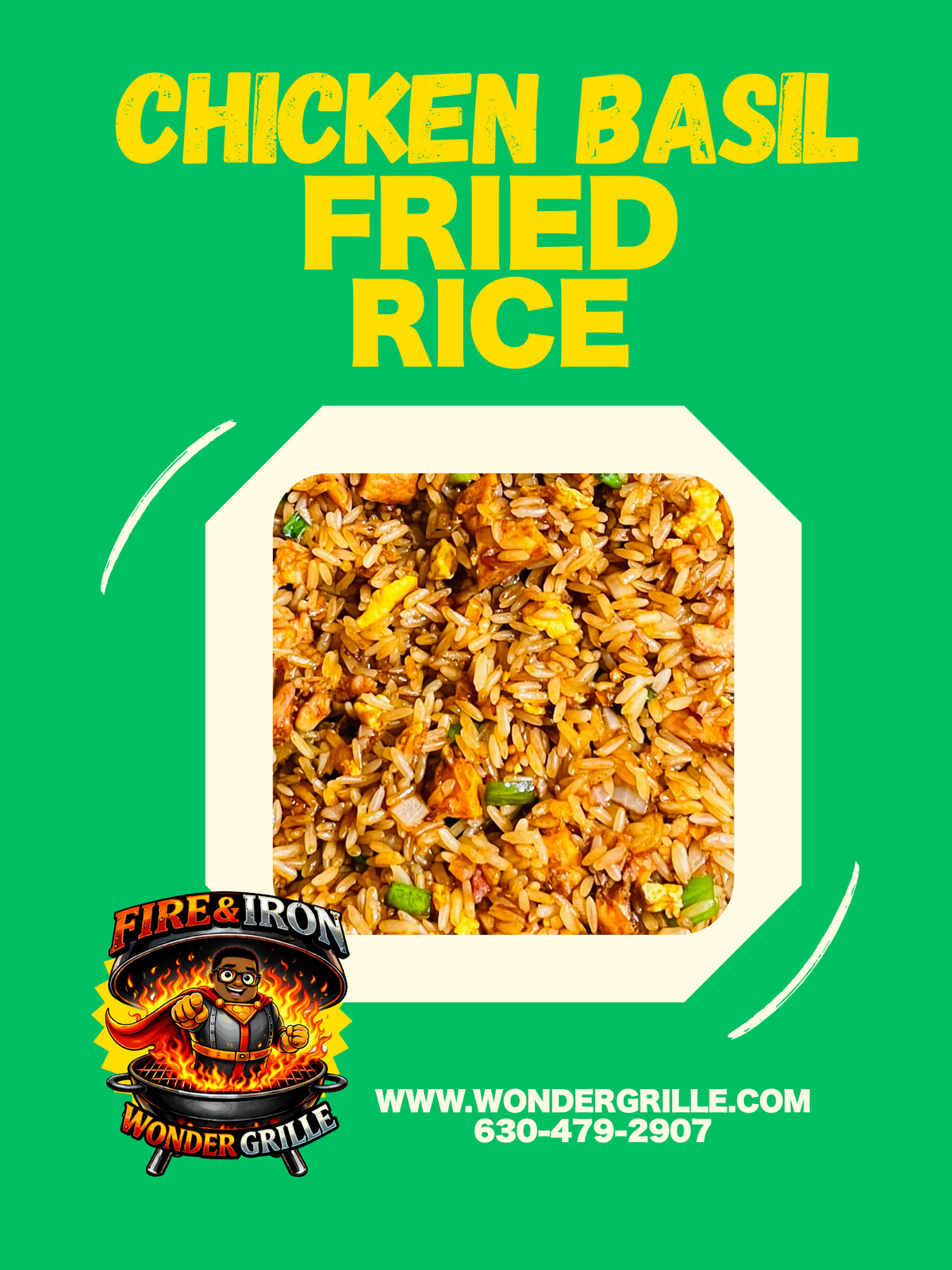 Catering: On-Premise Today: Chicken Basil Fried Rice