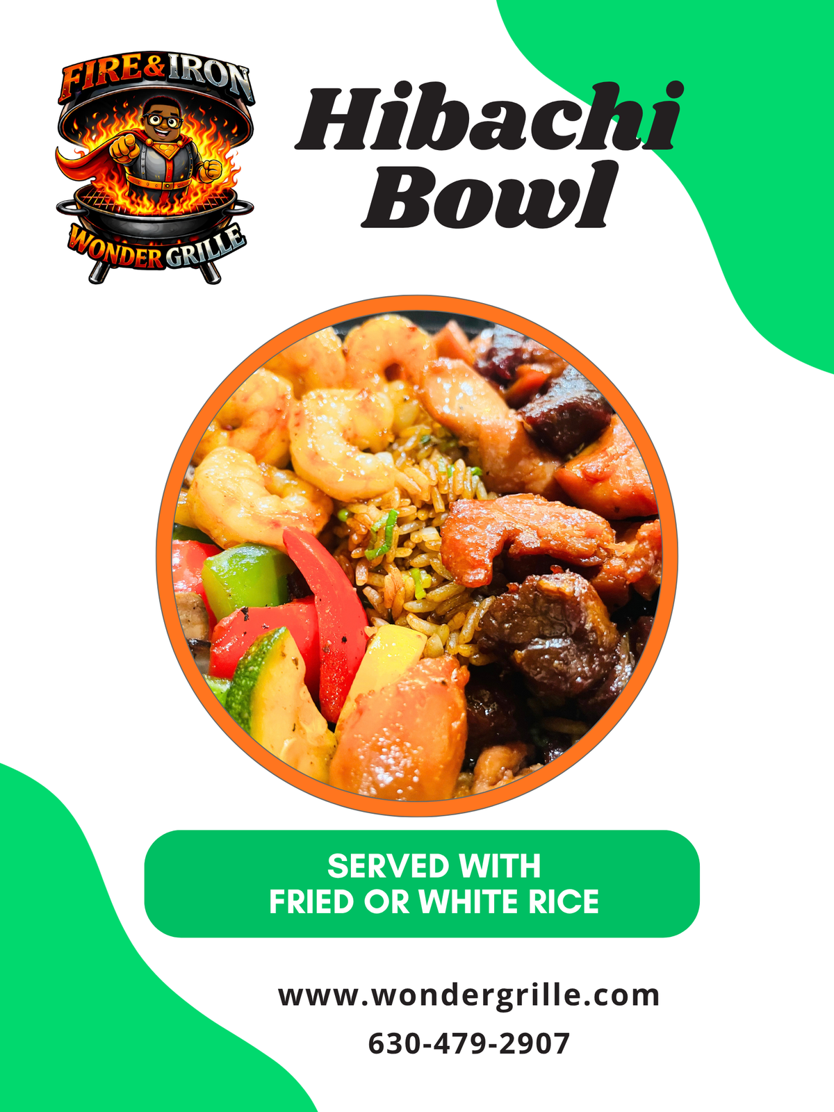 Catering: Ultimate Group Lunch: Hibachi Bowl
