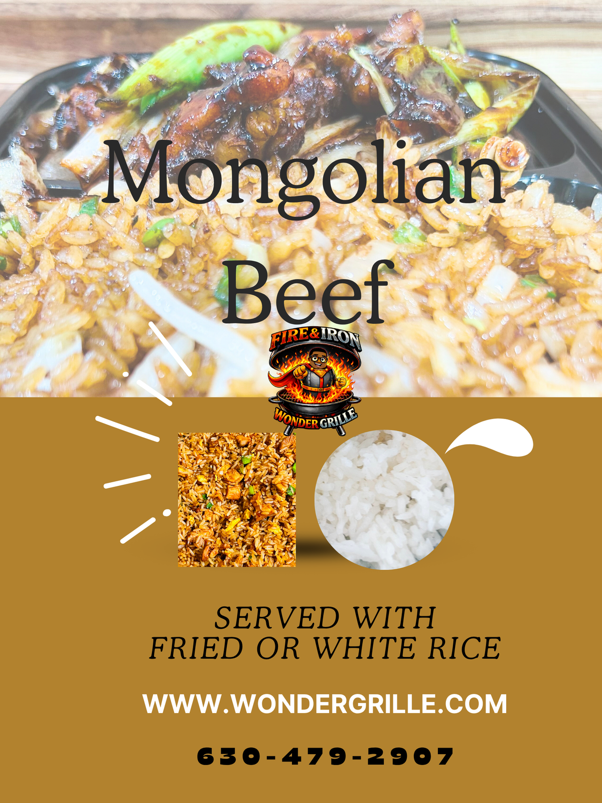 Catering: Ultimate Group Lunch: Mongolian Beef