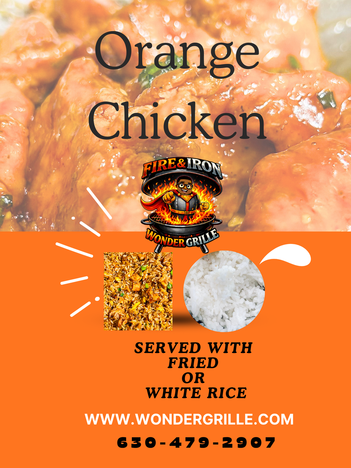 Catering: Ultimate Group Lunch: Orange Chicken