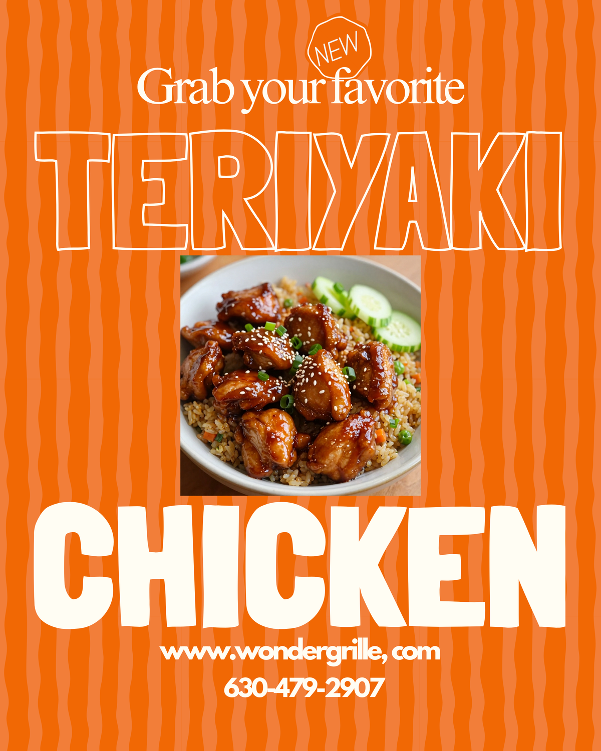 Catering: Ultimate Group Lunch: Teriyaki Chicken
